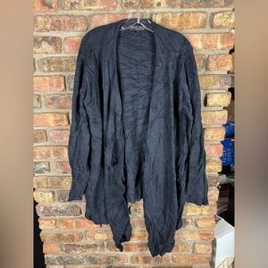 Barefoot Dreams Bamboo Chic Black Wrap Size 1X